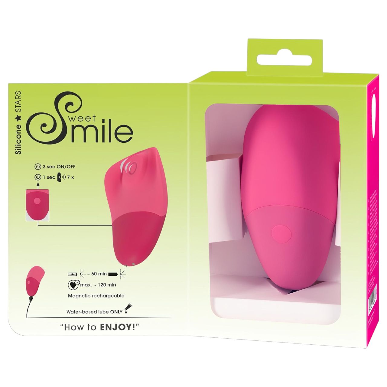 SMILE Thumping Touch - akkus, pulzáló csikló vibrátor (pink) SMILE Thumping Touch - akkus, pulzáló csikló vibrátor (pink)
