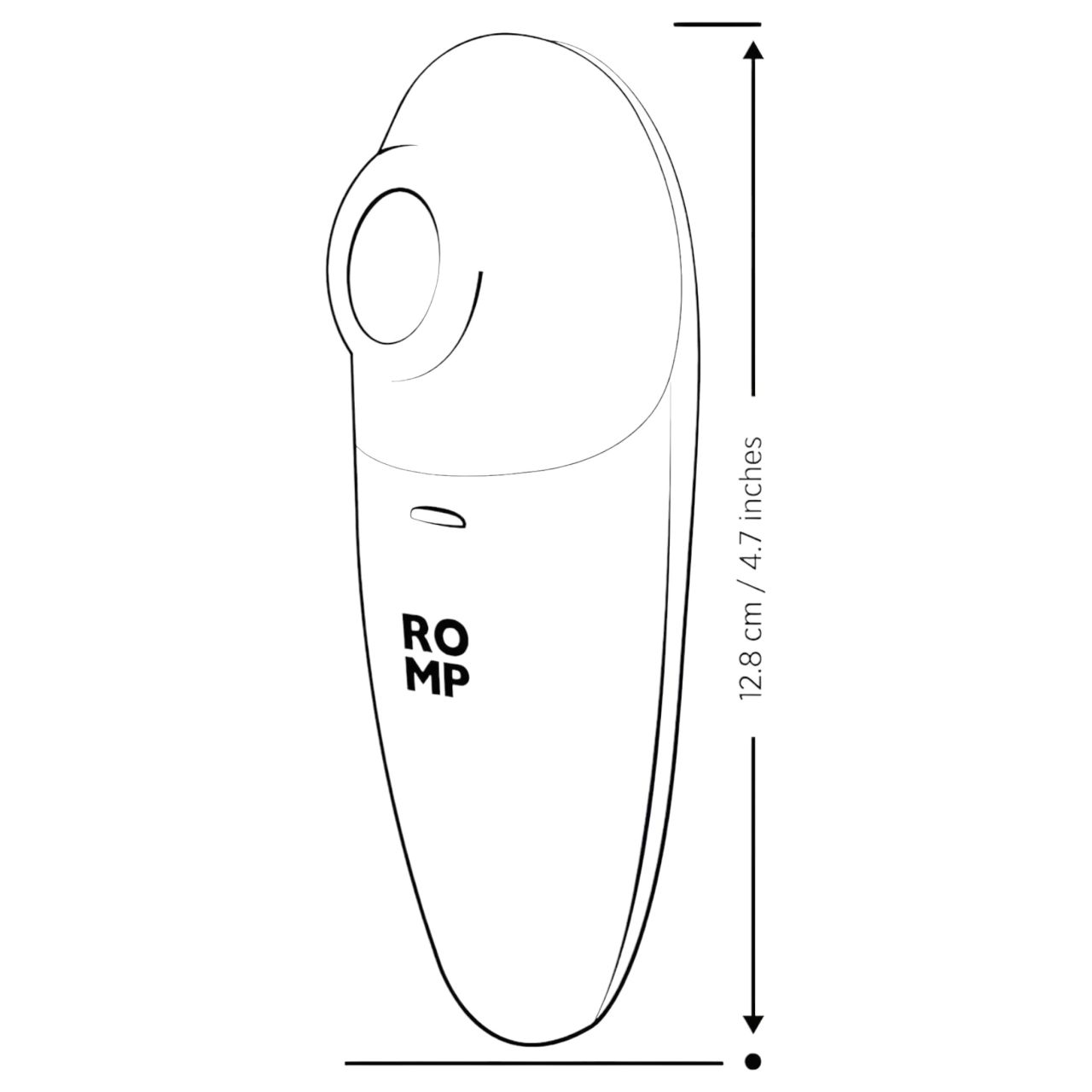 ROMP Switch X - léghullámos csiklóizgató (barack) ROMP Switch X - léghullámos csiklóizgató (barack)