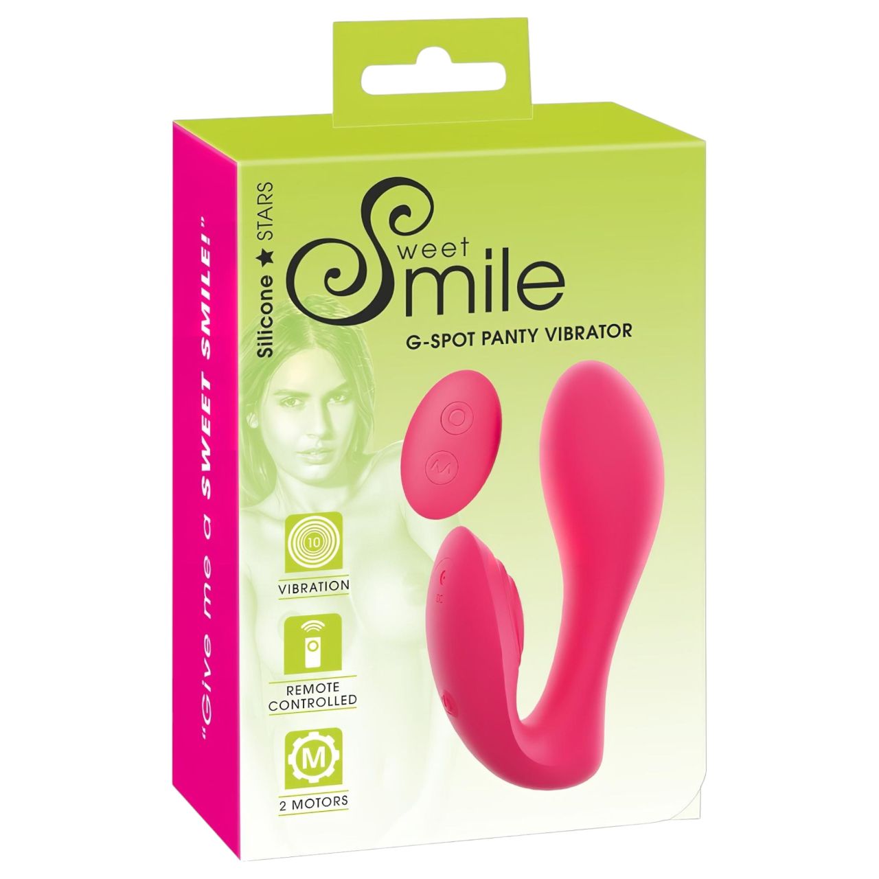SMILE Panty - akkus, rádiós 2in1 vibrátor (pink) SMILE Panty - akkus, rádiós 2in1 vibrátor (pink)