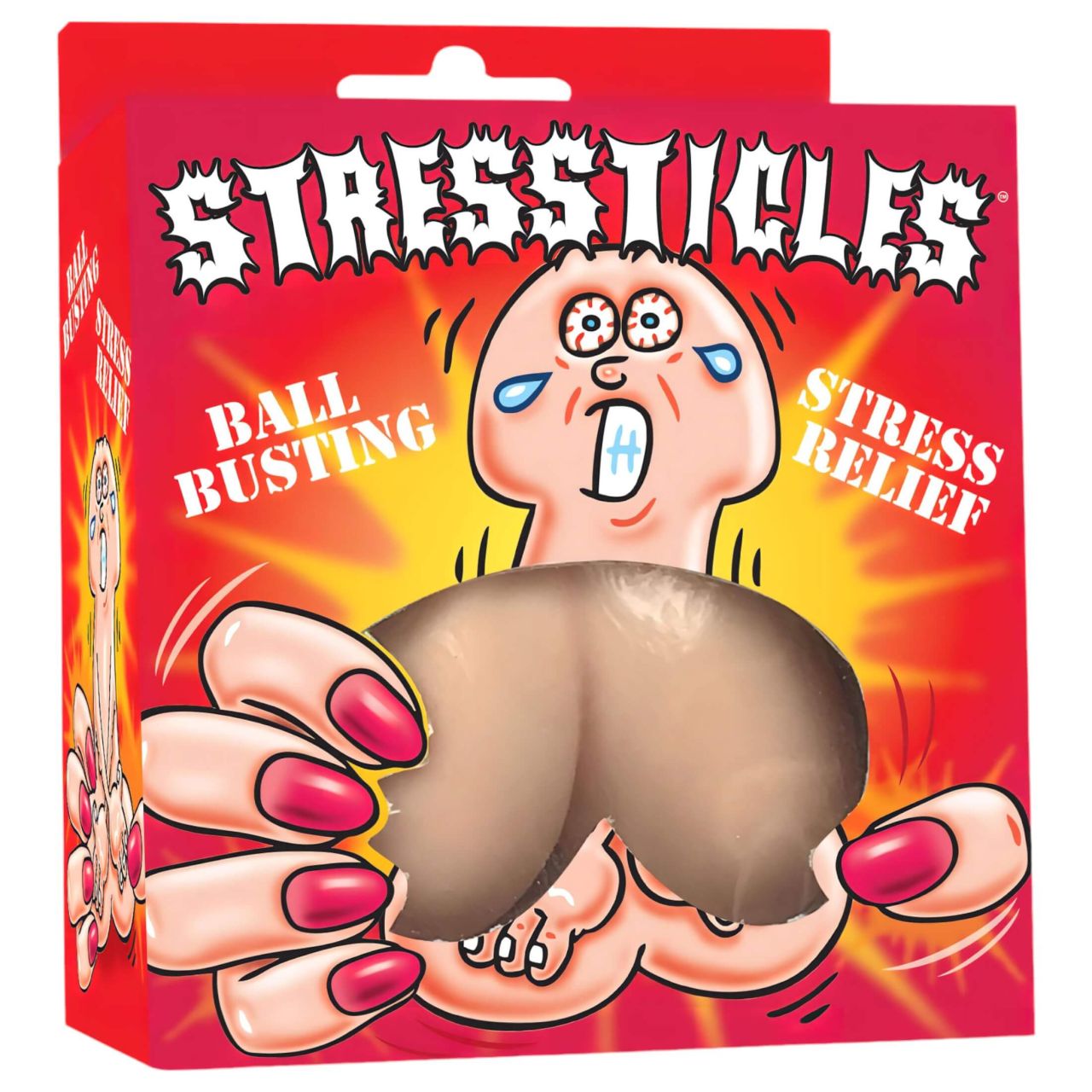 Stressticles - stresszlabda - herék (natúr) Stressticles - stresszlabda - herék (natúr)