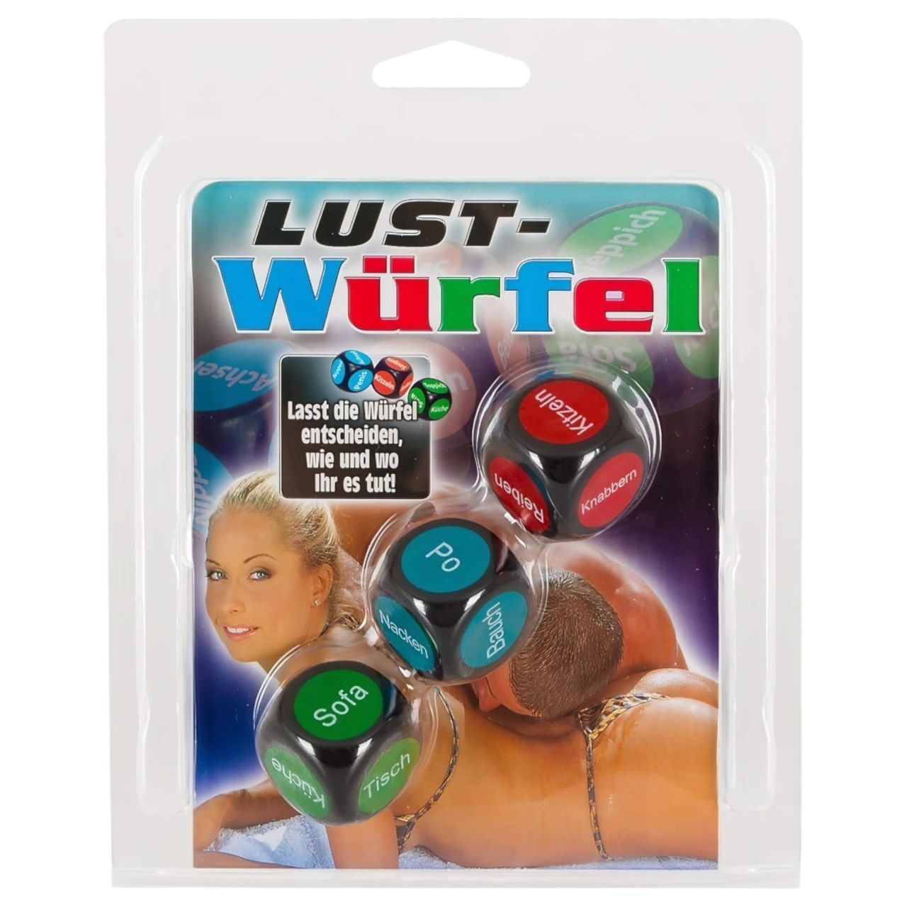 Szex kocka - német nyelven (3db) Szex kocka - német nyelven (3db)