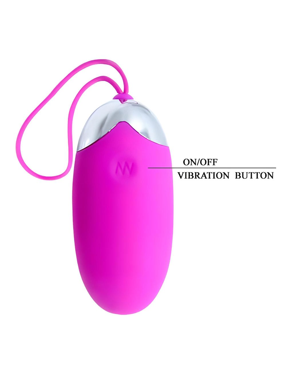 Pretty Love Berger - akkus, rádiós, vibrációs tojás (pink) Pretty Love Berger - akkus, rádiós, vibrációs tojás (pink)