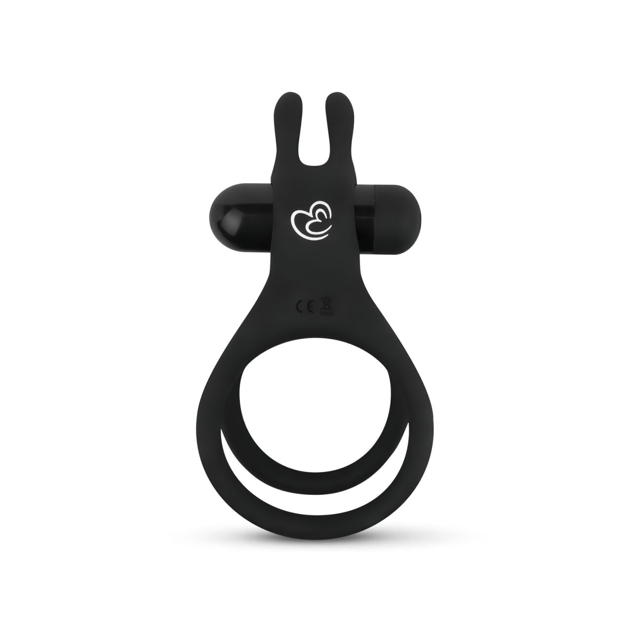 Easytoys Share Ring - vibrációs pénisz- és heregyűrű (fekete) Easytoys Share Ring - vibrációs pénisz- és heregyűrű (fekete)