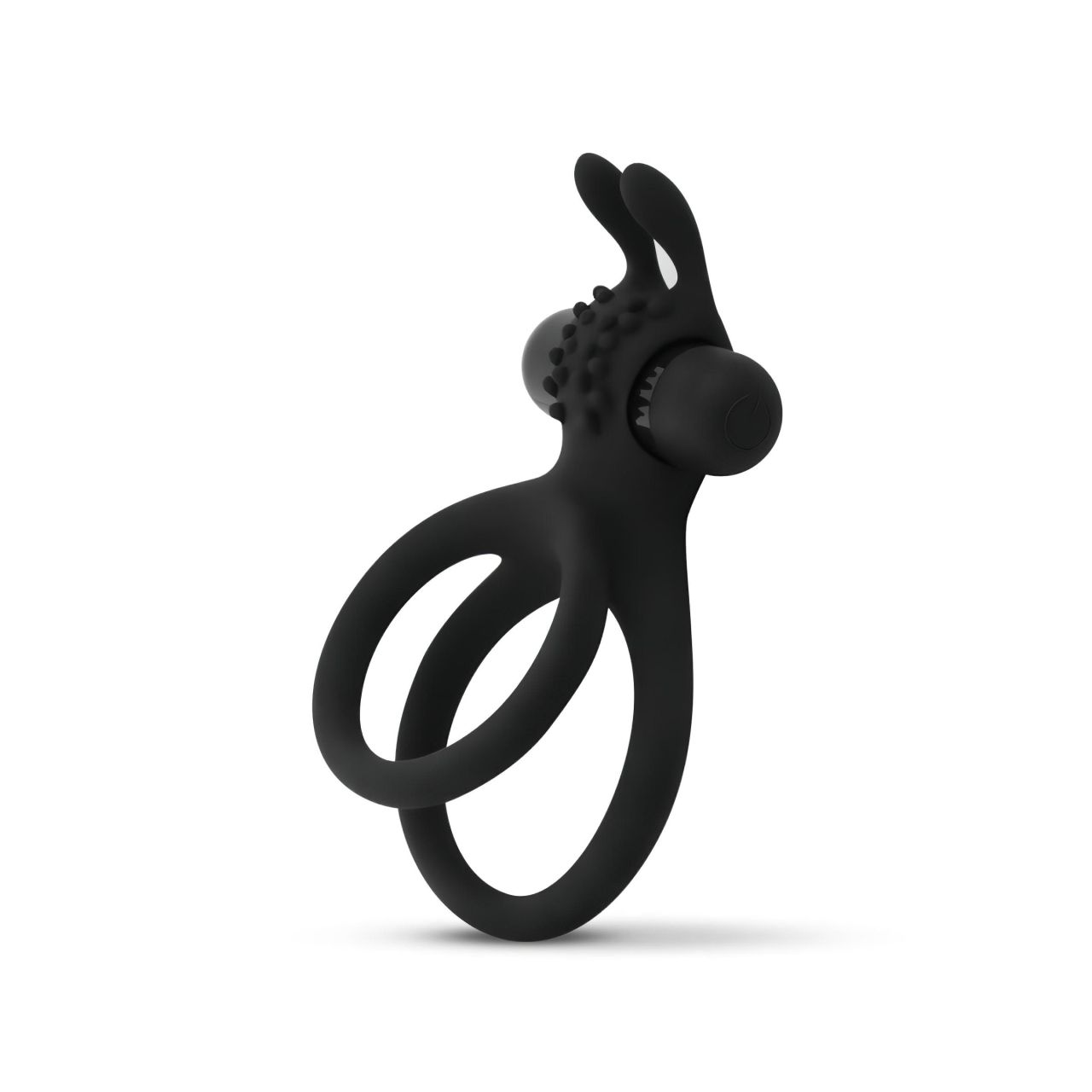 Easytoys Share Ring - vibrációs pénisz- és heregyűrű (fekete) Easytoys Share Ring - vibrációs pénisz- és heregyűrű (fekete)