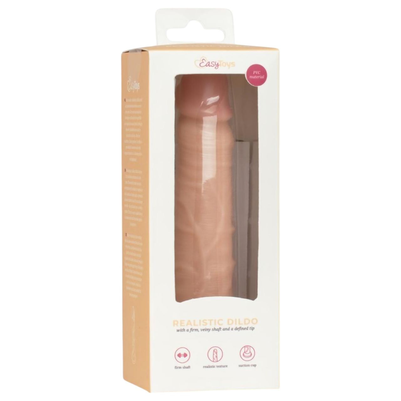Easytoys - élethű dildó - 12 cm (natúr) Easytoys - élethű dildó - 12 cm (natúr)