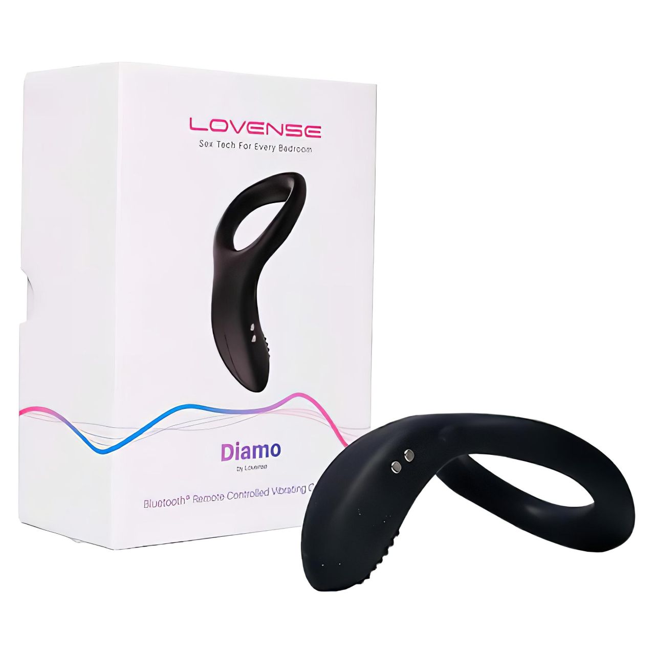 LOVENSE Diamo - okos, vibrációs péniszgyűrű (fekete) LOVENSE Diamo - okos, vibrációs péniszgyűrű (fekete)