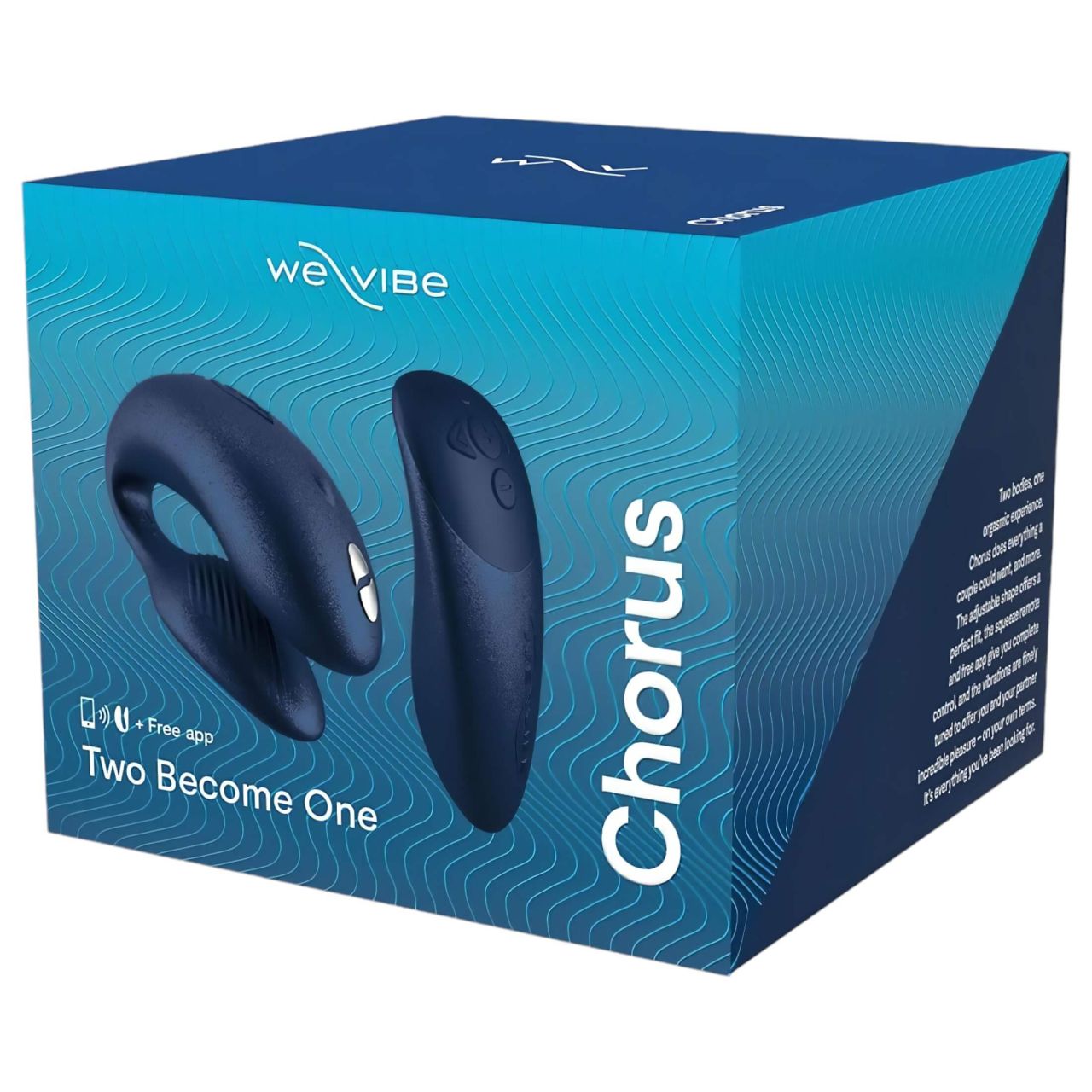 We-Vibe Chorus - akkus, okos párvibrátor (kék) We-Vibe Chorus - akkus, okos párvibrátor (kék)