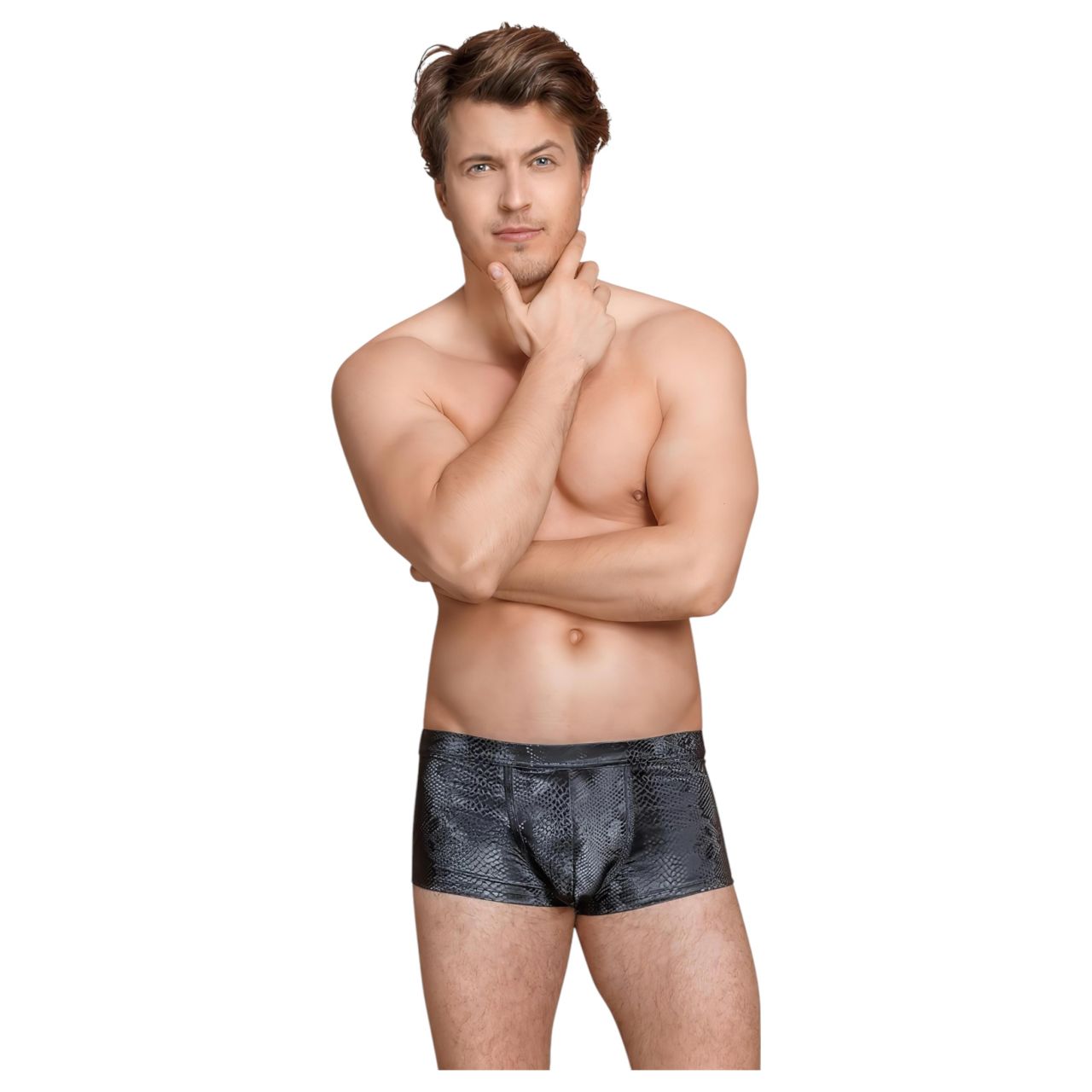 / NEK - kígyóbőr mintás boxer (fekete) / NEK - kígyóbőr mintás boxer (fekete)