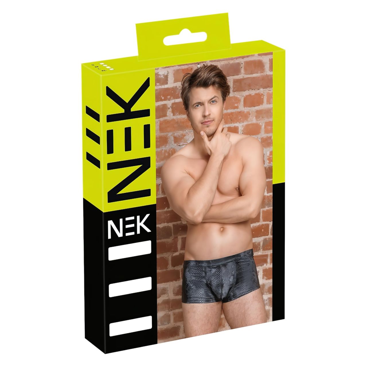 / NEK - kígyóbőr mintás boxer (fekete) / NEK - kígyóbőr mintás boxer (fekete)