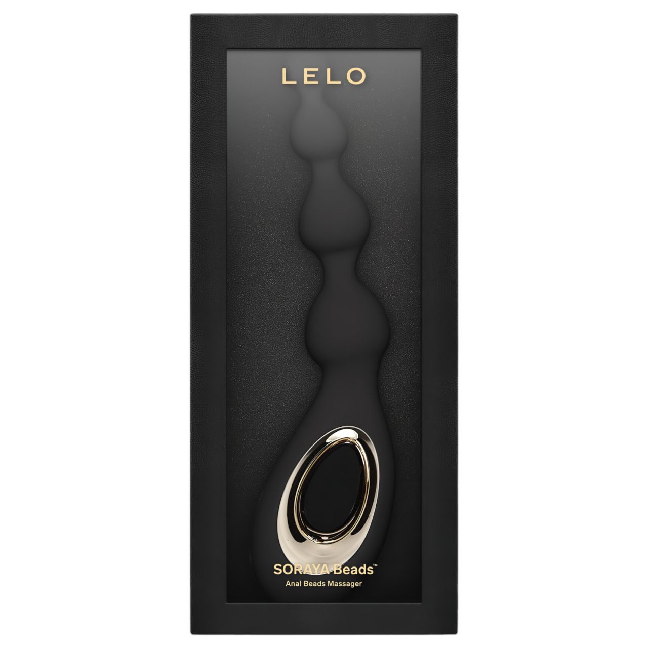 LELO Soraya Beads - akkus, vízálló anál vibrátor (fekete) LELO Soraya Beads - akkus, vízálló anál vibrátor (fekete)