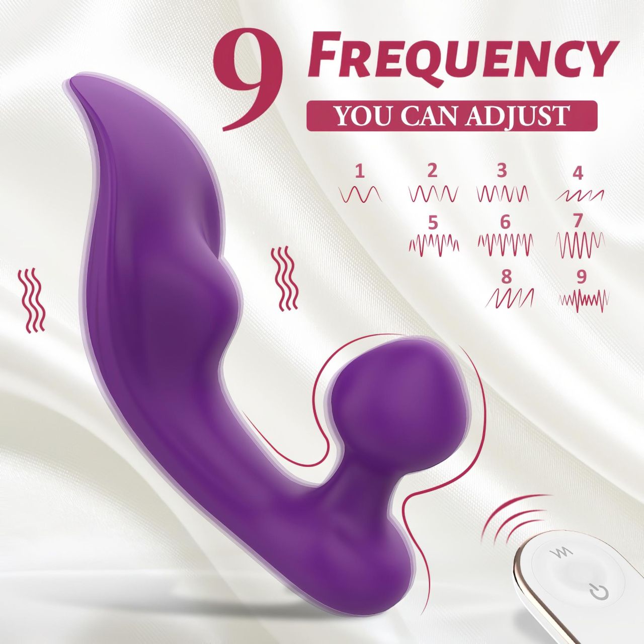 Sex HD Chomper - vízálló csikló- és anál vibrátor (lila) Sex HD Chomper - vízálló csikló- és anál vibrátor (lila)