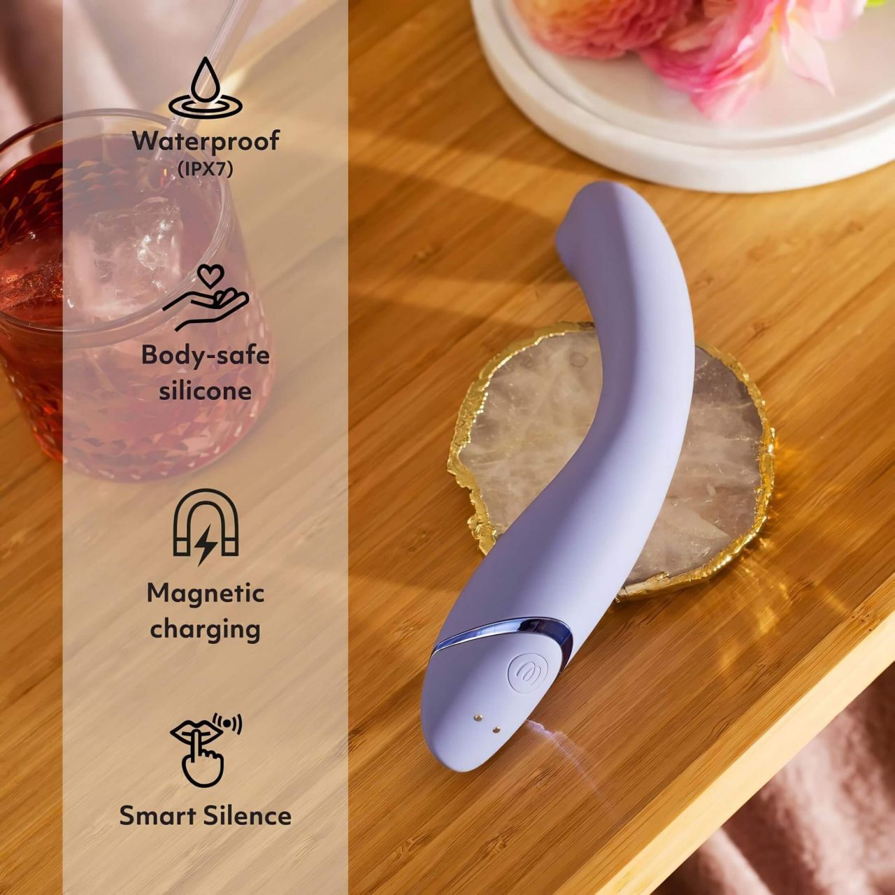 Womanizer OG - akkus, léghullámos 2in1 G-pont vibrátor (lila) Womanizer OG - akkus, léghullámos 2in1 G-pont vibrátor (lila)