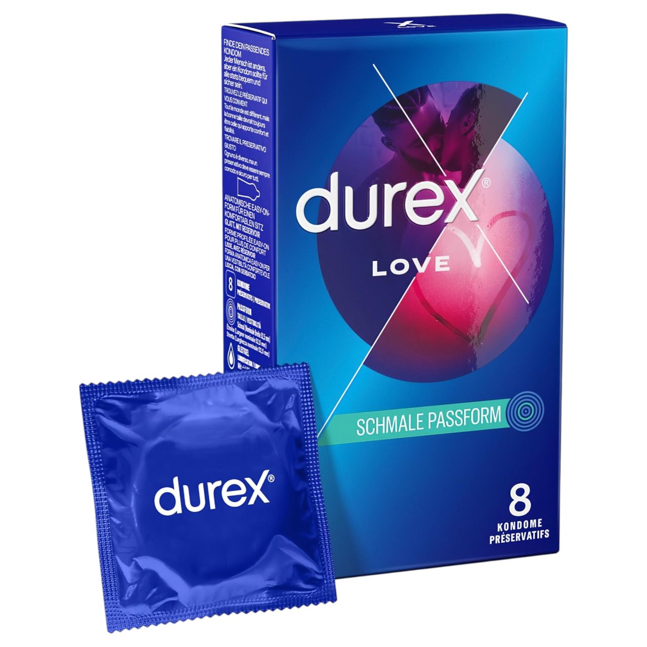 Durex Love - Slimfit óvszer (8db) Durex Love - Slimfit óvszer (8db)