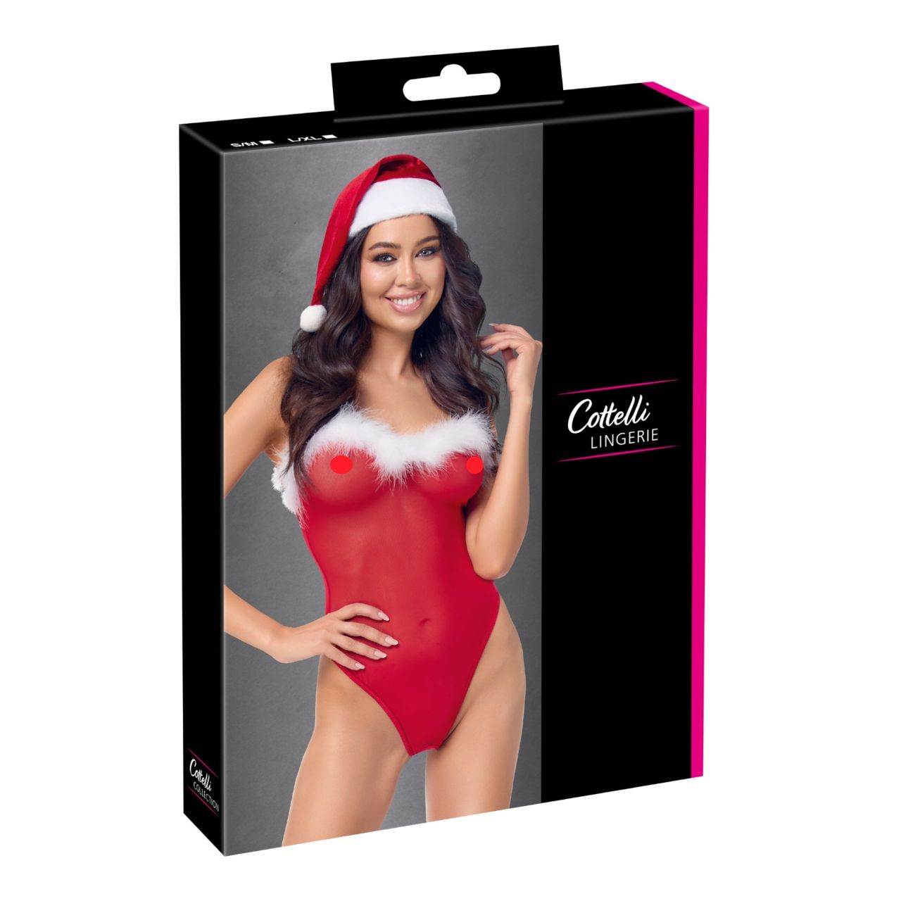 Cottelli - mikulás body szett (piros) Cottelli - mikulás body szett (piros)