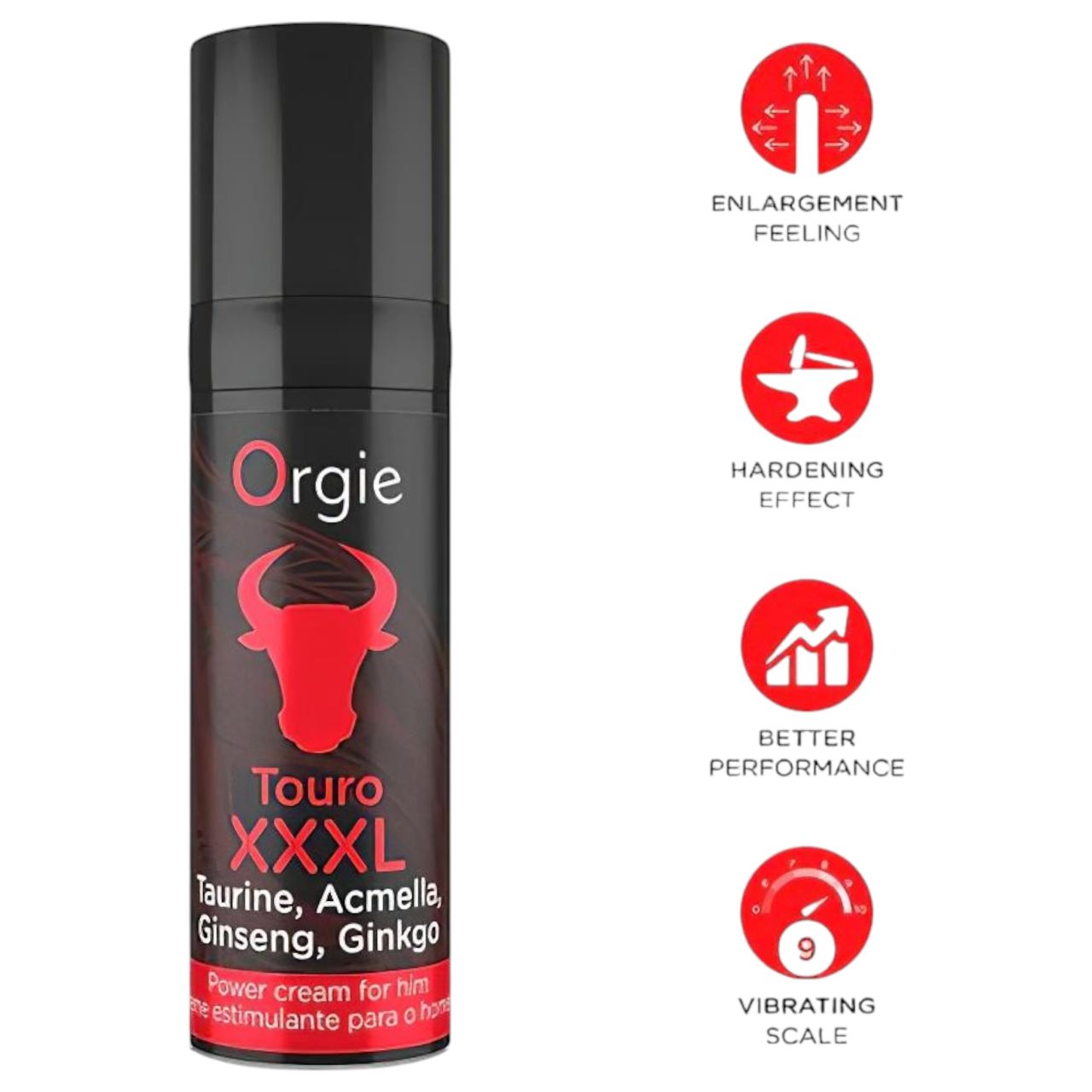Orgie Touro XXXL - erekció fokozó krém (15ml) Orgie Touro XXXL - erekció fokozó krém (15ml)