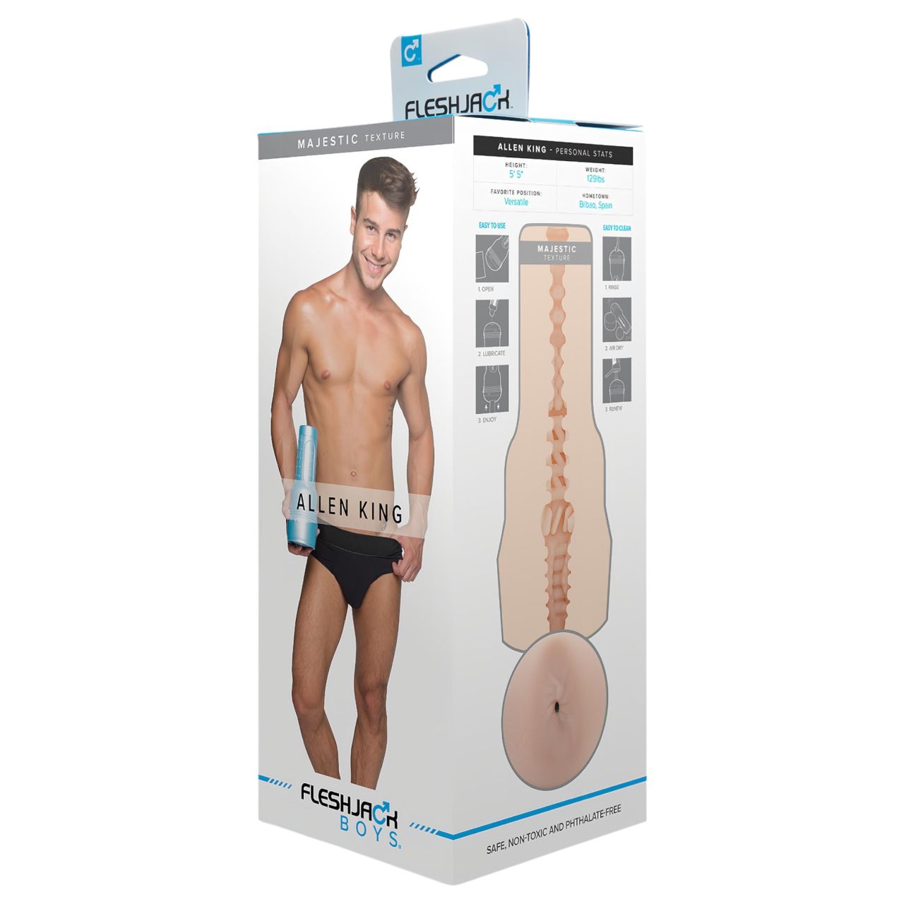 FleshJack - Allen King élethű popsi maszturbátor FleshJack - Allen King élethű popsi maszturbátor