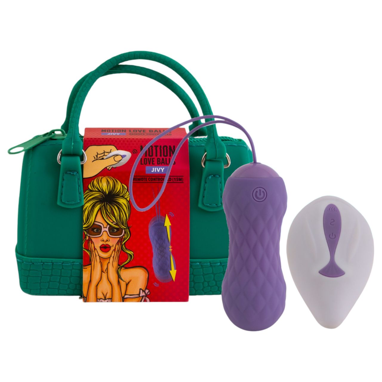 FEELZTOYS Jivy - rádiós lökő vibrációs tojás (lila) FEELZTOYS Jivy - rádiós lökő vibrációs tojás (lila)