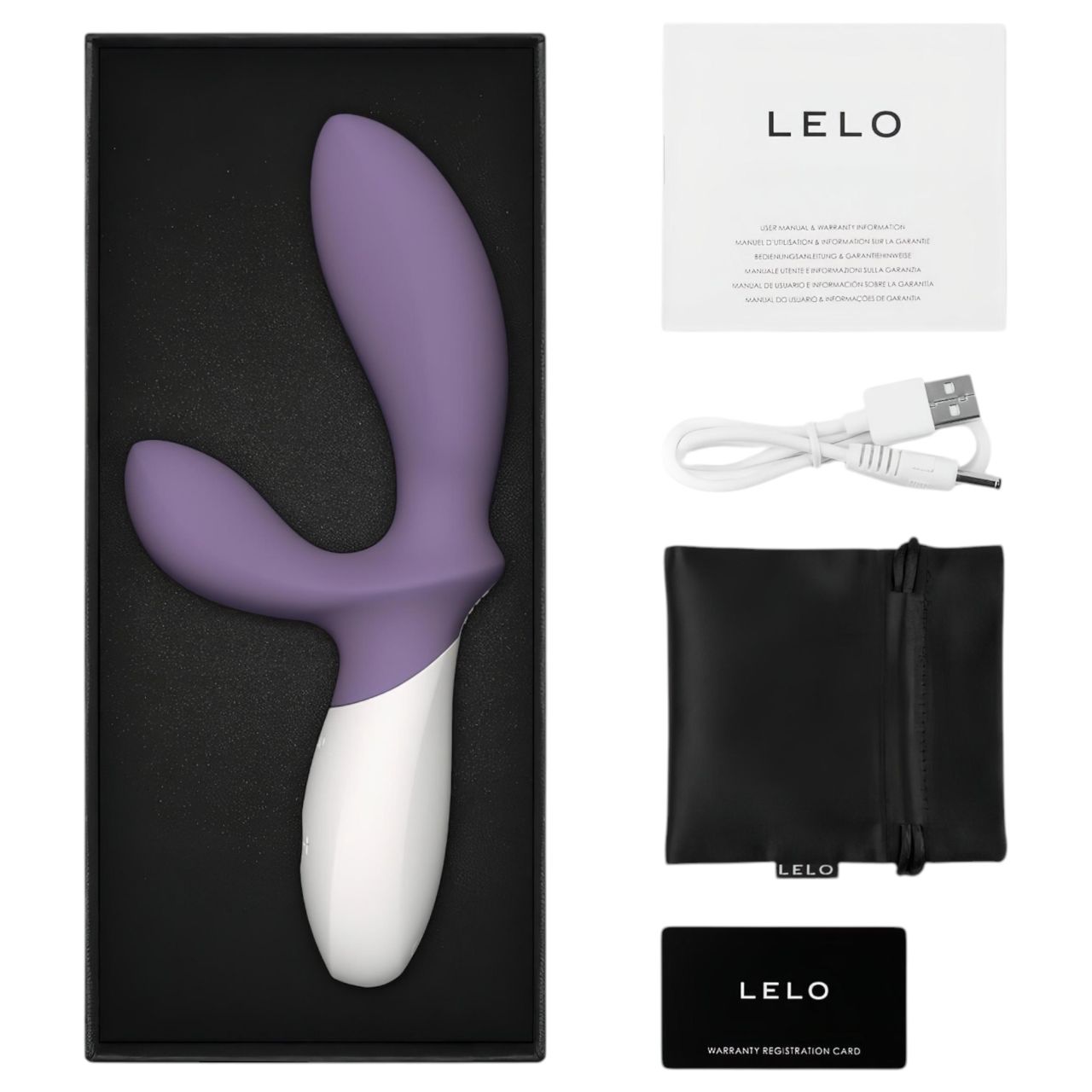 LELO Loki Wave 2 - akkus, vízálló prosztata vibrátor (viola) LELO Loki Wave 2 - akkus, vízálló prosztata vibrátor (viola)