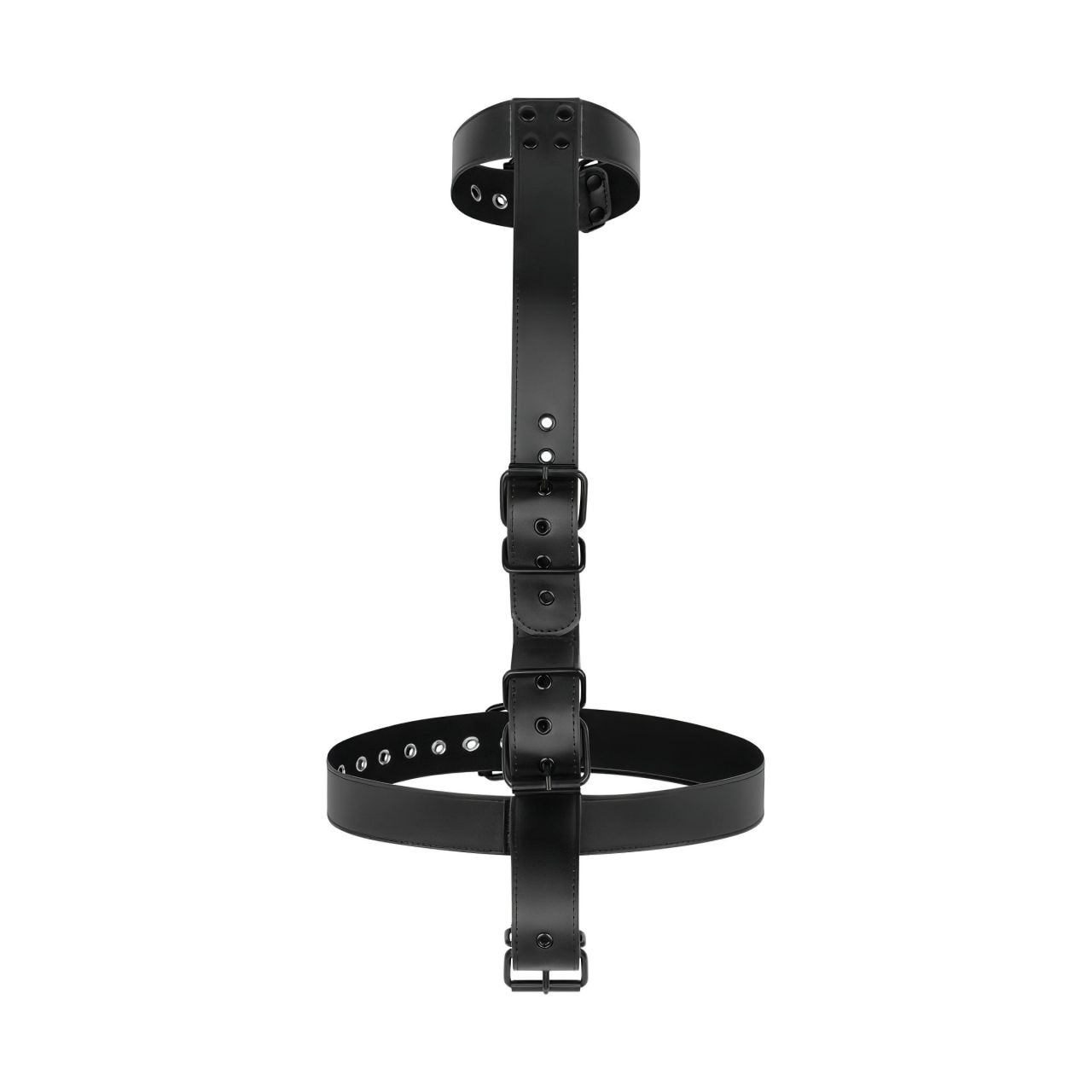 Bedroom Fantasies - BDSM kötöző nyakörvvel és béklyókkal (fekete) Bedroom Fantasies - BDSM kötöző nyakörvvel és béklyókkal (fekete)
