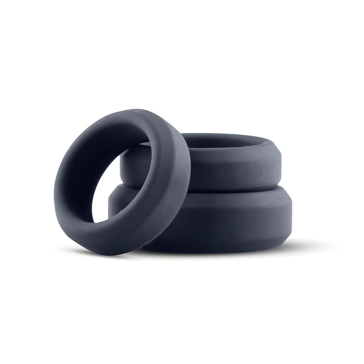 Boners - szilikon péniszgyűrű szett - 3db (szürke) Boners - szilikon péniszgyűrű szett - 3db (szürke)