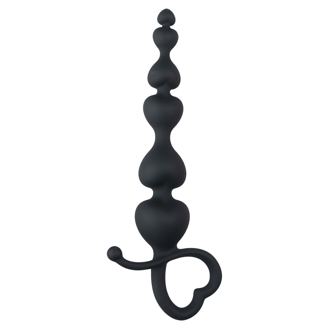 EasyToys - gyöngyös anál dildó (fekete) EasyToys - gyöngyös anál dildó (fekete)