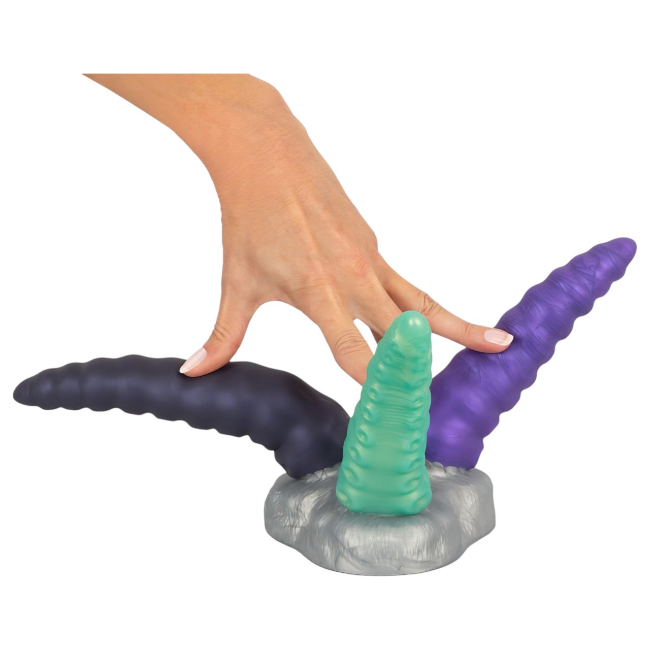 Beasty Cocks Triple Tentacle - tripla polipkar dildó Beasty Cocks Triple Tentacle - tripla polipkar dildó