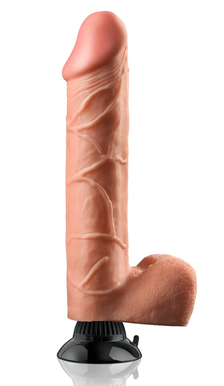 Real Feel Deluxe No.12 - herés, élethű vibrátor (natúr) Real Feel Deluxe No.12 - herés, élethű vibrátor (natúr)