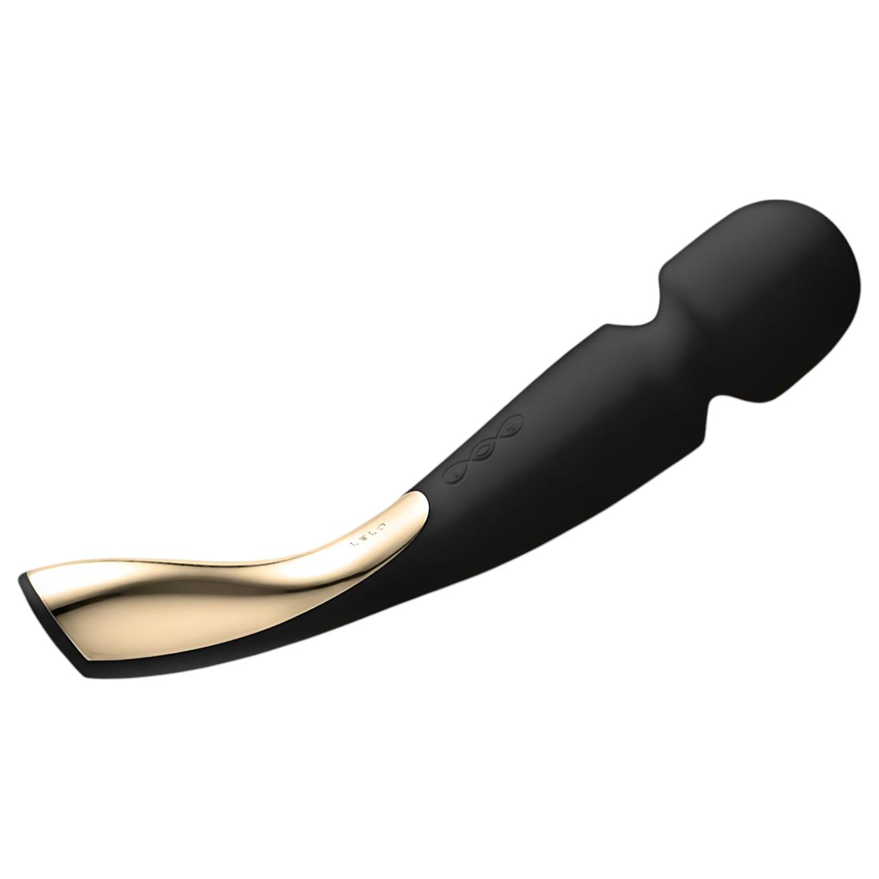 LELO Smart Wand 2 - nagy - akkus, masszírozó vibrátor (fekete) LELO Smart Wand 2 - nagy - akkus, masszírozó vibrátor (fekete)