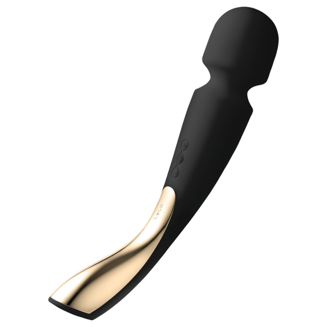 LELO Smart Wand 2 - nagy - akkus, masszírozó vibrátor (fekete) LELO Smart Wand 2 - nagy - akkus, masszírozó vibrátor (fekete)