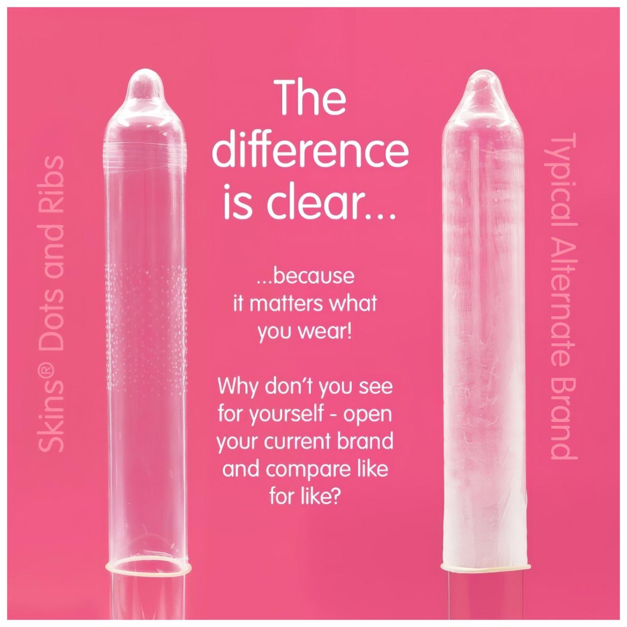 Skins - bordázott és pontozott óvszer (16db) Skins - bordázott és pontozott óvszer (16db)