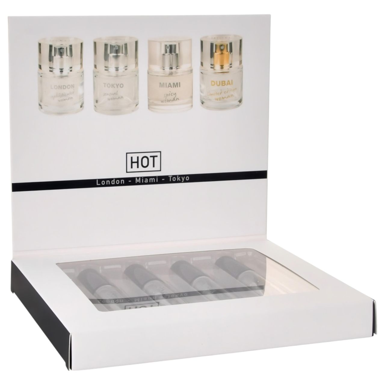 HOT LMTD parfüm csomag nőknek (4x5ml) HOT LMTD parfüm csomag nőknek (4x5ml)