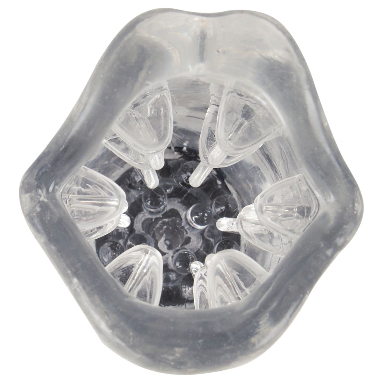 Stroker - rezgő, forgó maszturbátor (átlátszó) Stroker - rezgő, forgó maszturbátor (átlátszó)