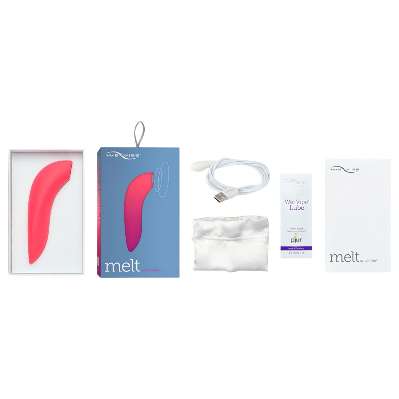 We-Vibe Melt - okos léghullámos csiklóizgató (korall) We-Vibe Melt - okos léghullámos csiklóizgató (korall)