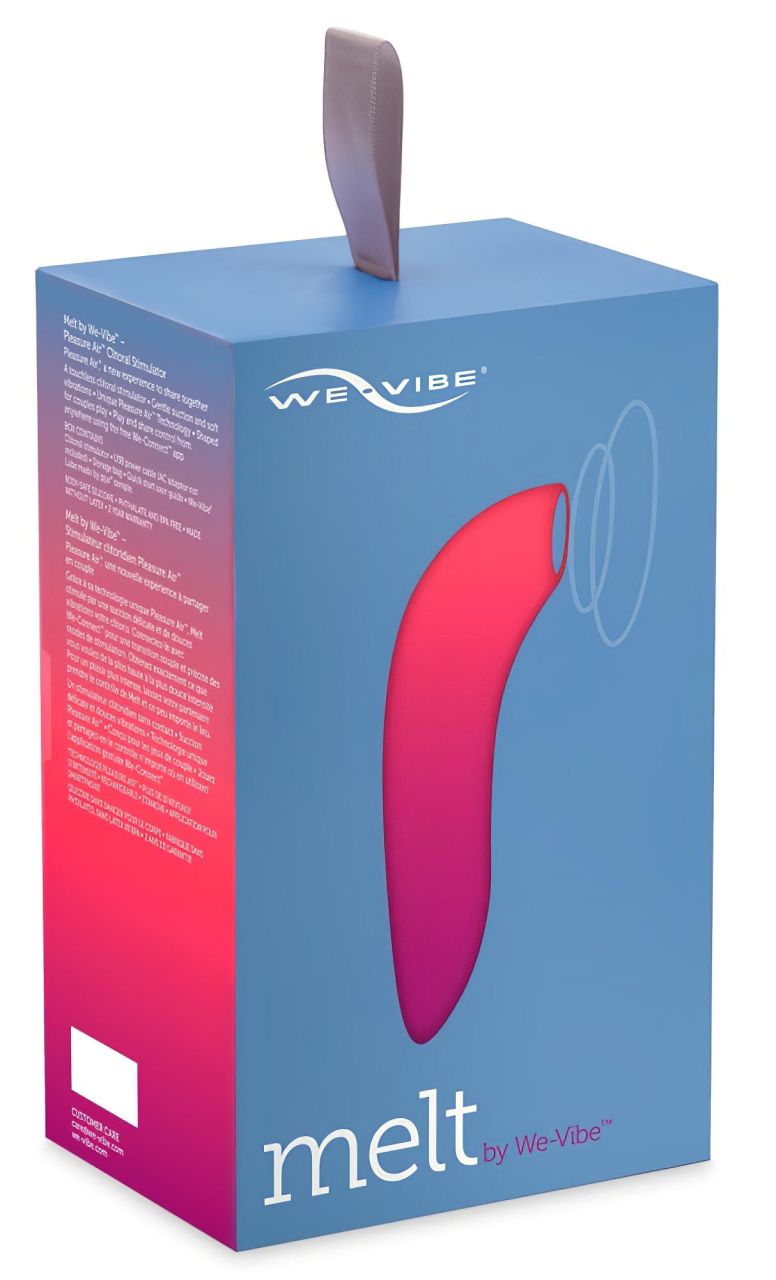 We-Vibe Melt - okos léghullámos csiklóizgató (korall) We-Vibe Melt - okos léghullámos csiklóizgató (korall)