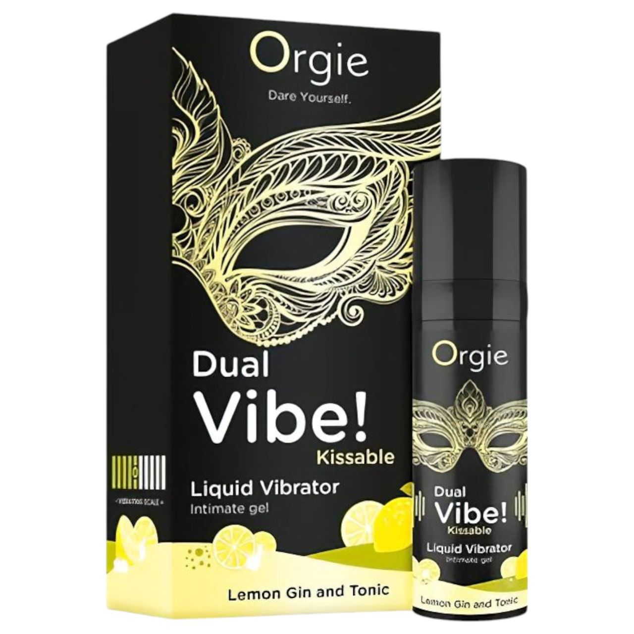 Orgie Dual Vibe - unisex folyékony vibrátor - Gin Tonic (15ml) Orgie Dual Vibe - unisex folyékony vibrátor - Gin Tonic (15ml)
