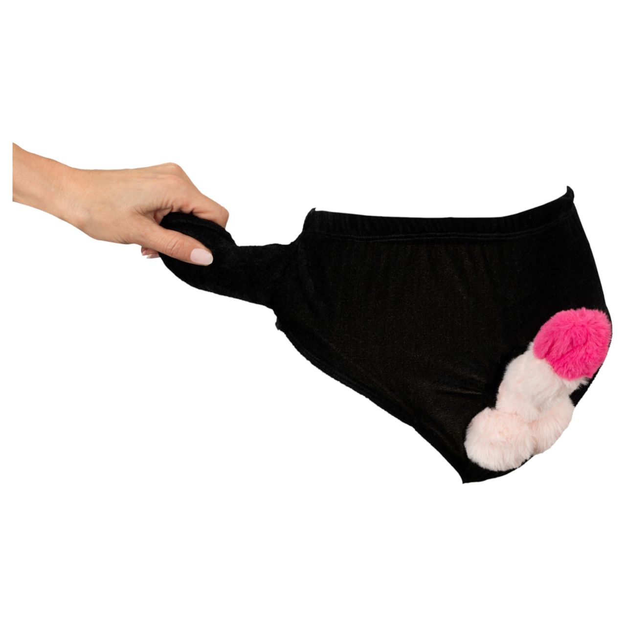 Pumpás péniszes alsó (fekete) Pumpás péniszes alsó (fekete)