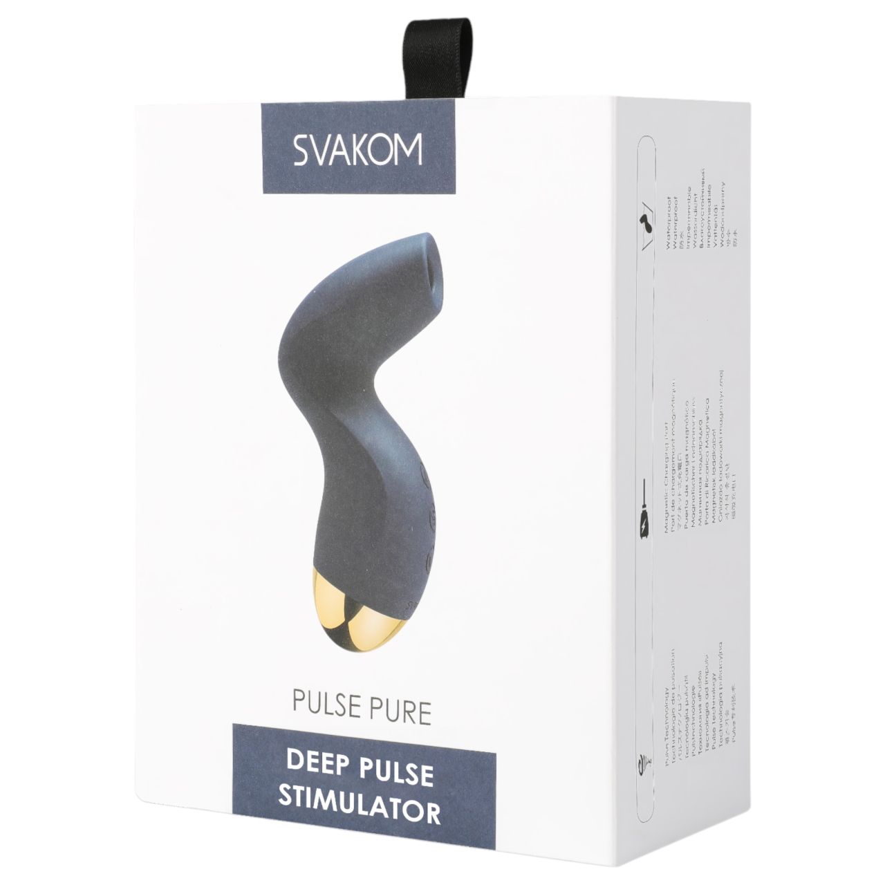 Svakom Pulse Pure - akkus, léghullámos csiklóizgató (kék) Svakom Pulse Pure - akkus, léghullámos csiklóizgató (kék)