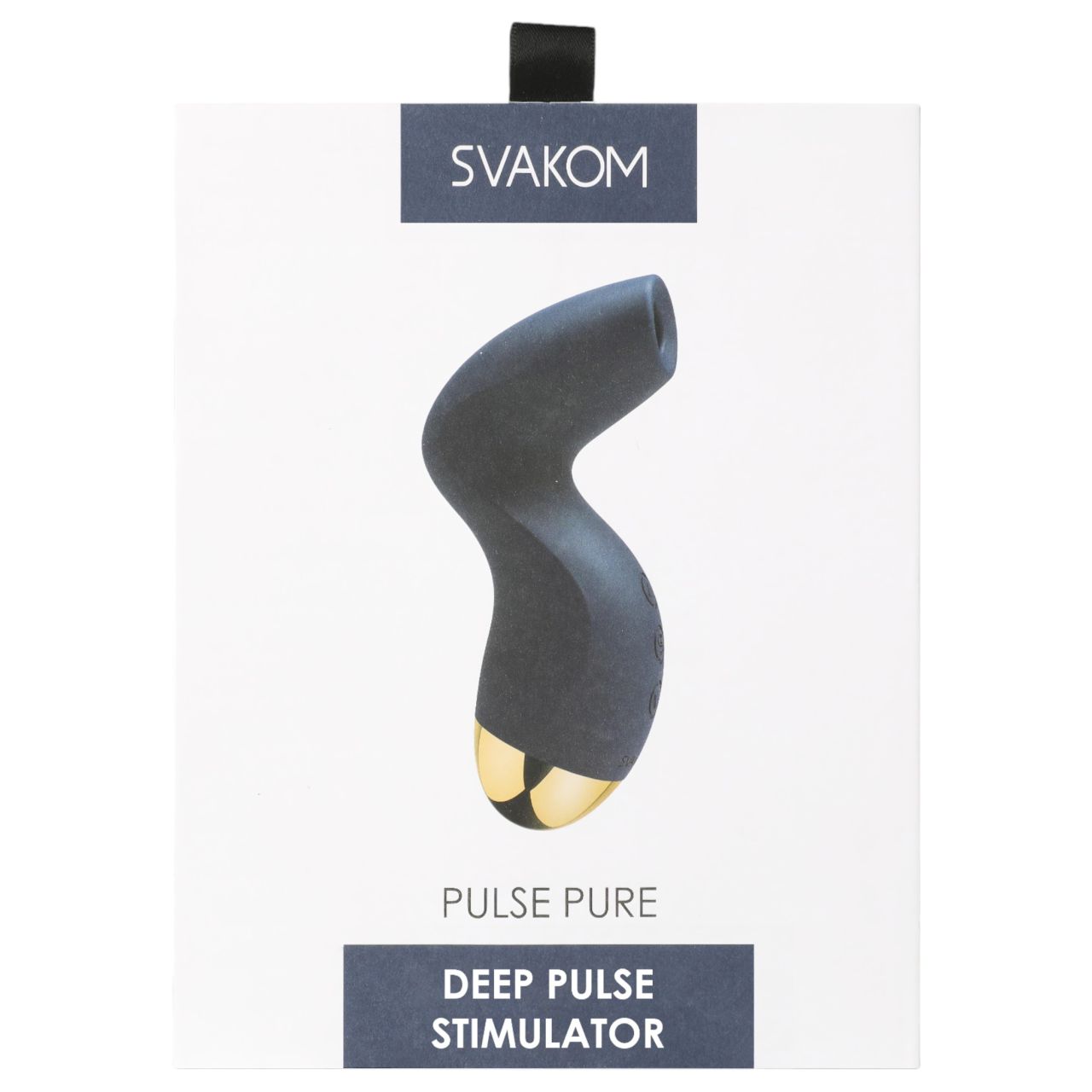 Svakom Pulse Pure - akkus, léghullámos csiklóizgató (kék) Svakom Pulse Pure - akkus, léghullámos csiklóizgató (kék)