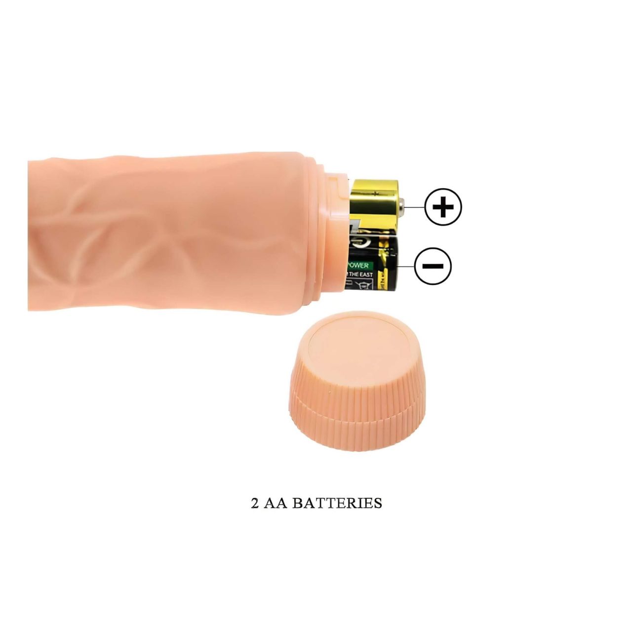 Baile Barbara - élethű vibrátor - 19,5cm (natúr) Baile Barbara - élethű vibrátor - 19,5cm (natúr)