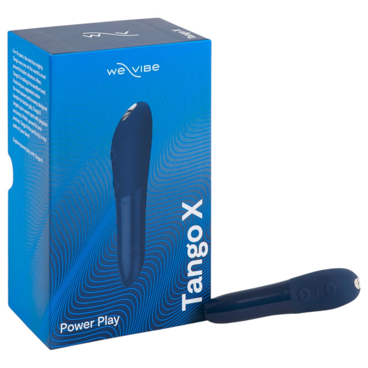 We-Vibe Tango X - vízálló rúdvibrátor (kék) We-Vibe Tango X - vízálló rúdvibrátor (kék)