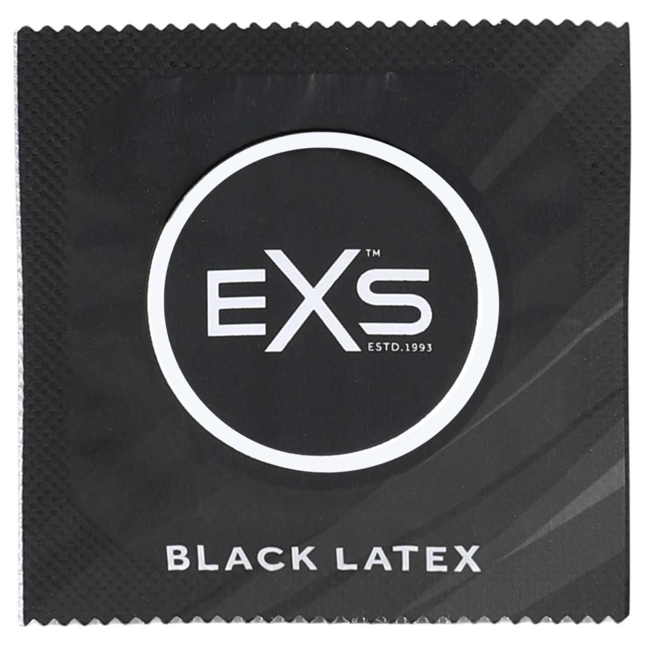 EXS Black - latex óvszer - fekete (100db)