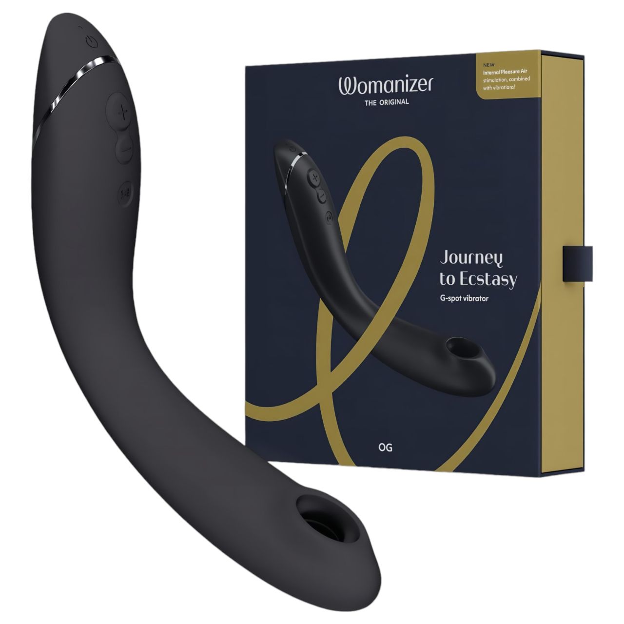 Womanizer OG - akkus, léghullámos 2in1 vibrátor (fekete) Womanizer OG - akkus, léghullámos 2in1 vibrátor (fekete)