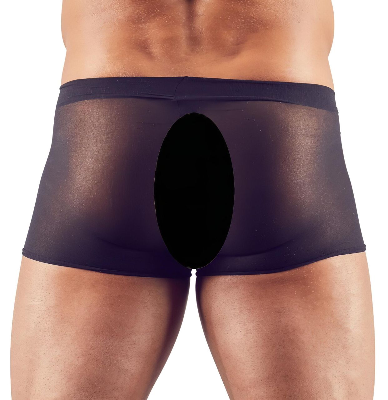 Svenjoyment - átlátszó boxer szett - fekete (2 részes) S-L Svenjoyment - átlátszó boxer szett - fekete (2 részes) S-L