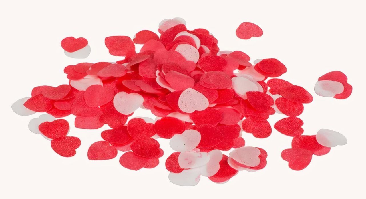 Hearts - illatos rózsaszirmok fürdő konfetti (30g) Hearts - illatos rózsaszirmok fürdő konfetti (30g)