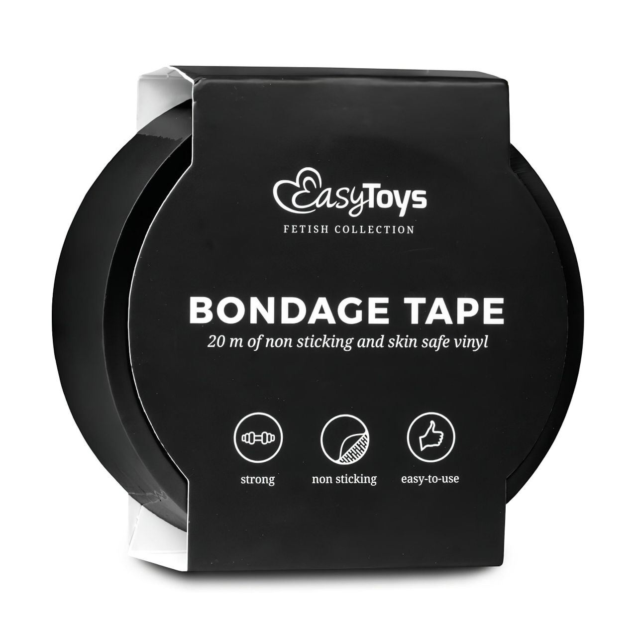 Easytoys - bondage tape - fekete (20m) Easytoys - bondage tape - fekete (20m)