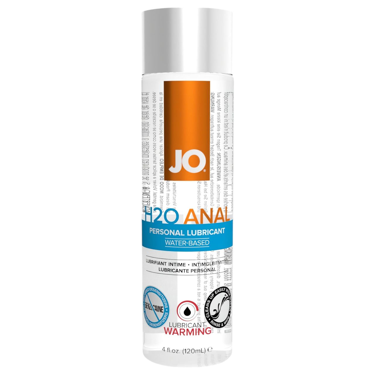 JO H2O Anal Warming - melegítő vízbázisú anál síkosító (120ml) JO H2O Anal Warming - melegítő vízbázisú anál síkosító (120ml)