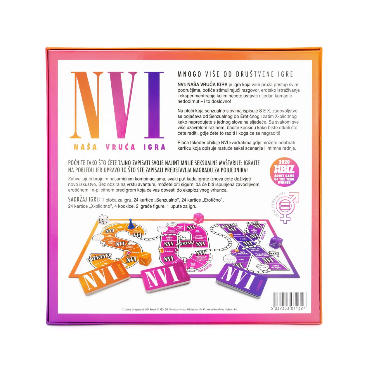 AVK: Adsz Vagy Kapsz - felnőtt szex társasjáték (horvát nyelven)