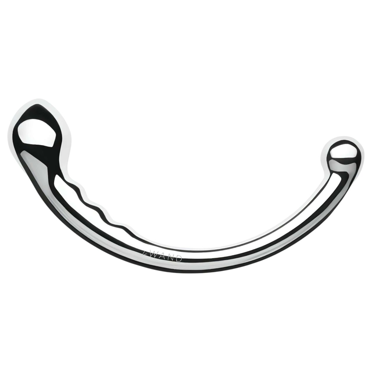 Le Wand - kétvégű rozsdamentes acél dildó (ezüst) Le Wand - kétvégű rozsdamentes acél dildó (ezüst)