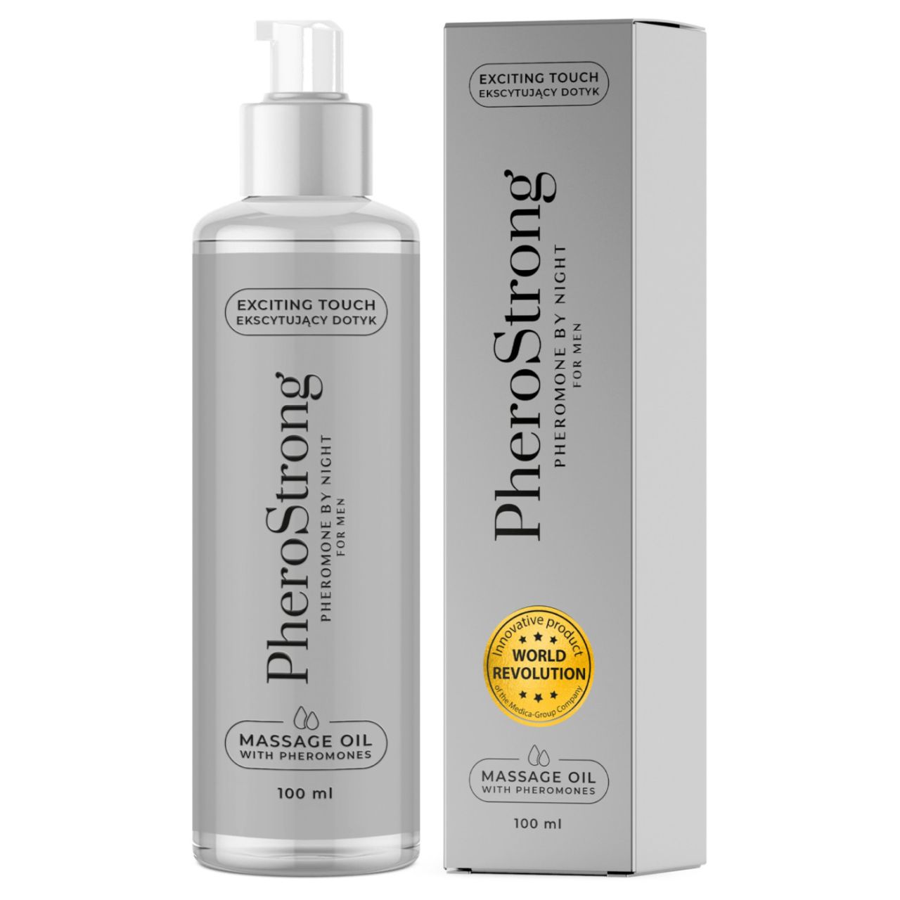 PheroStrong by Night - masszázsolaj férfiaknak (100ml) PheroStrong by Night - masszázsolaj férfiaknak (100ml)