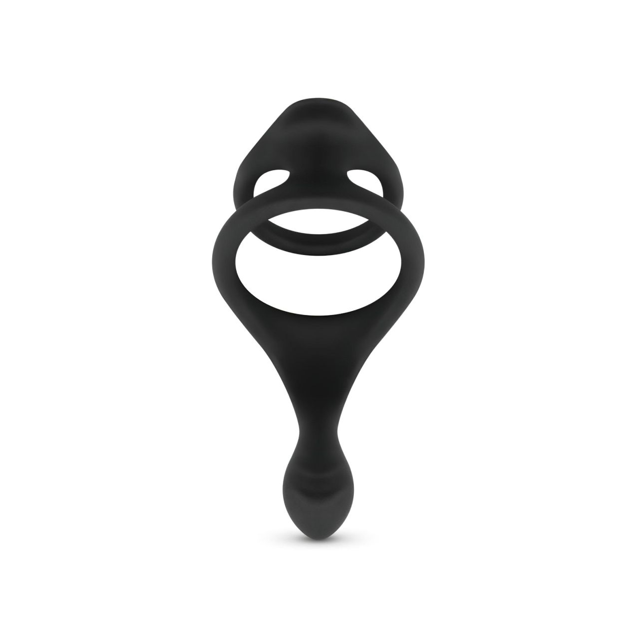 Easytoys Pleasure Ring - rugalmas pénisz- és heregyűrű (fekete) Easytoys Pleasure Ring - rugalmas pénisz- és heregyűrű (fekete)